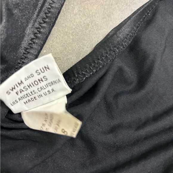 Deweese Design 80’s vintage one-piece swimsuit size: 8 made in USA - Picture 5 of 5